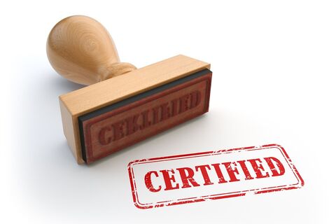 Certification